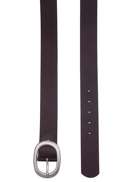 -50% SALE! Leslii Damen-Gürtel City Cowgirl Leder-Gürtel brauner Gürtel Breite 3cm Braun Lagerräumung