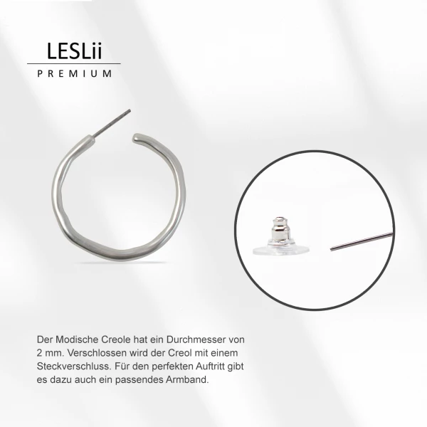 Leslii Ohrring - 01/silber Riesige Ersparnisse
