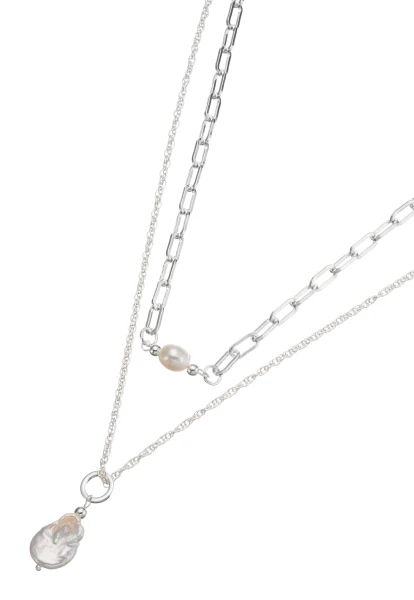Leslii kurze Layering-Kette mit Süßwasserperlen Exklusivangebot