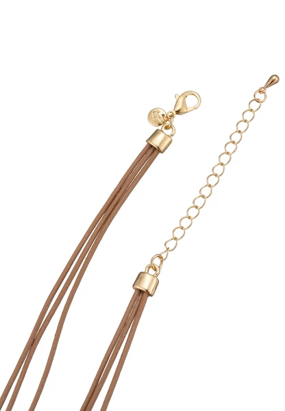Leslii Kurze Kette Match Braun Preisnachlass