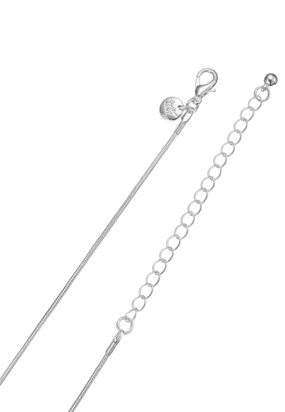 Leslii lange Halskette Spiraldrop | Silber Vatertagsangebot