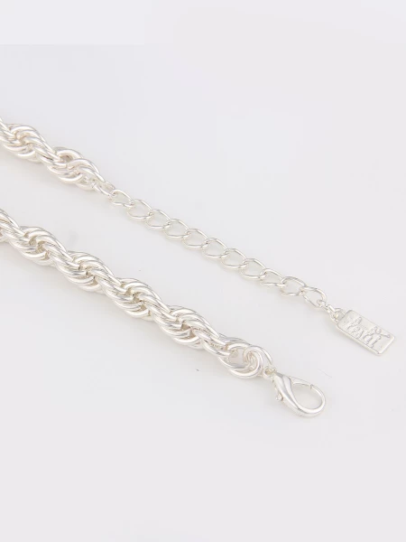 Leslii Kurze Kette Swirl Silber Blitzangebot