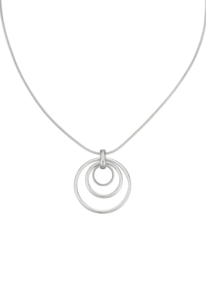 Leslii Kurze Kette Ring Anhänger Silber Sonderangebote