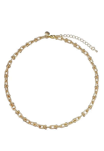Leslii Kurze Halskette Glieder Collier Gold Speichern exportieren