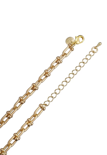 Leslii Kurze Halskette Glieder Collier Gold Speichern exportieren