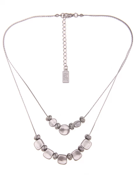 Leslii kurze Halskette - 01/silber Sonderangebot