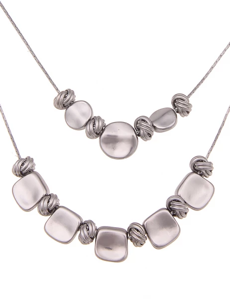 Leslii kurze Halskette - 01/silber Sonderangebot