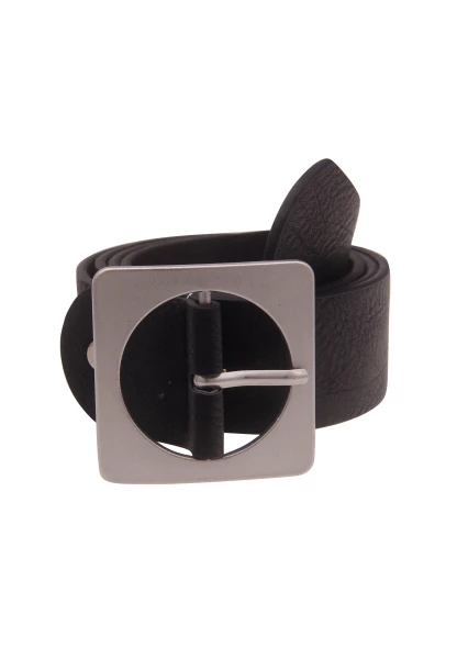 -50% SALE! Leslii Damen-Gürtel Square schwarzer Gürtel Breite 4cm in Schwarz Meist gekauft