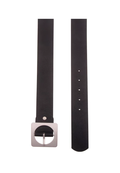 -50% SALE! Leslii Damen-Gürtel Square schwarzer Gürtel Breite 4cm in Schwarz Meist gekauft