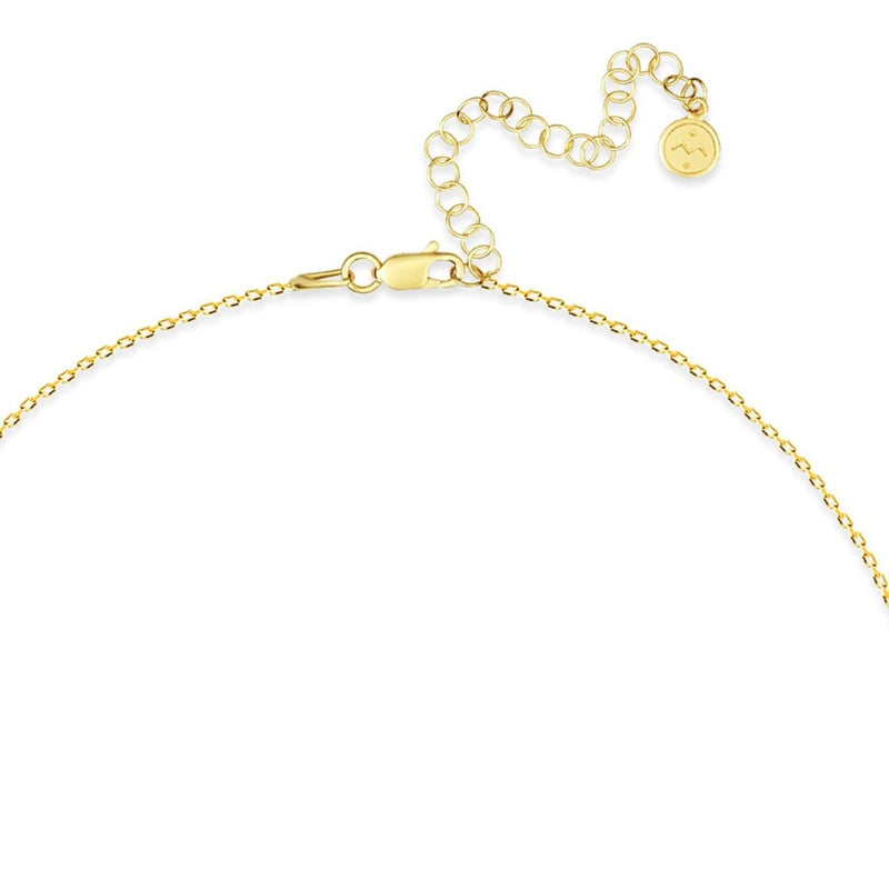 Mosuo Jewellery Diamant Buchstaben Halskette “V”- Vermeil Meist gekauft