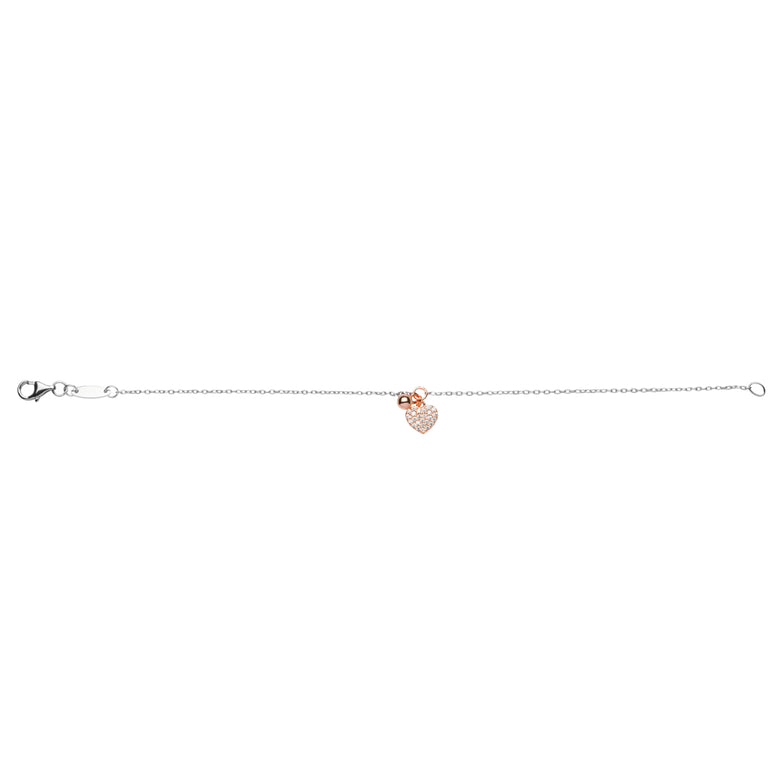 Nana Kay Sweet Glam Armband Herz Rosé Fabrikverkauf