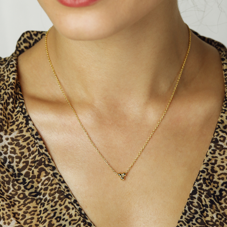 Nana Kay Very Petite Halskette Kugeln Gold Tiefpreis