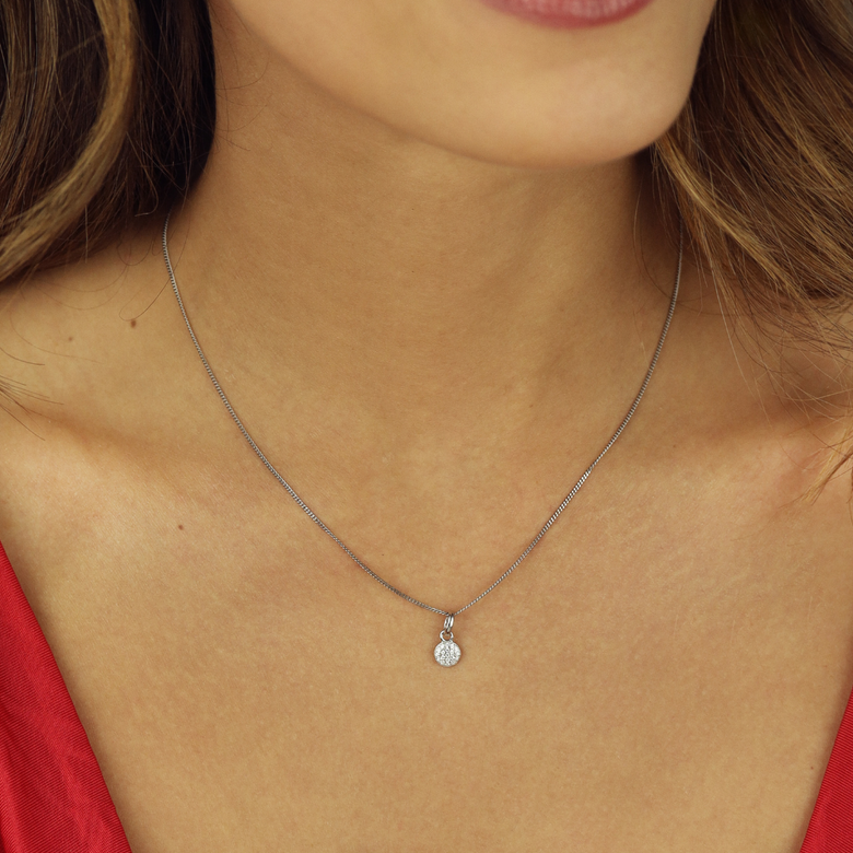 Nana Kay Very Petite Halskette Zirconia Circle Wochenangebot