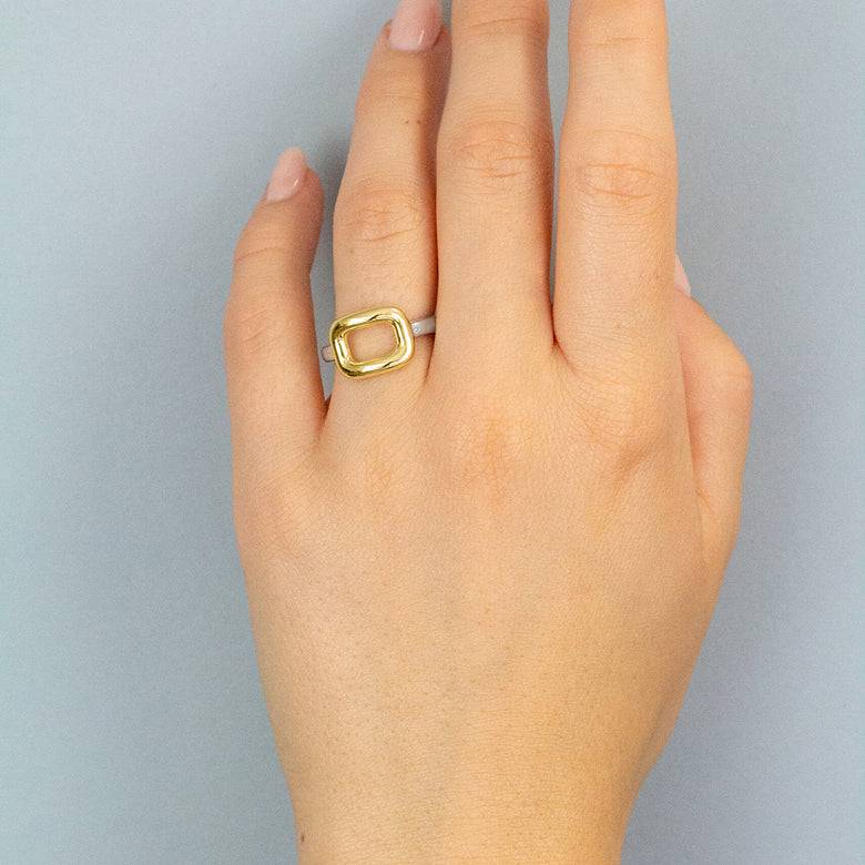 Nana Kay Solid Flair Ring Square JETZT KAUFEN