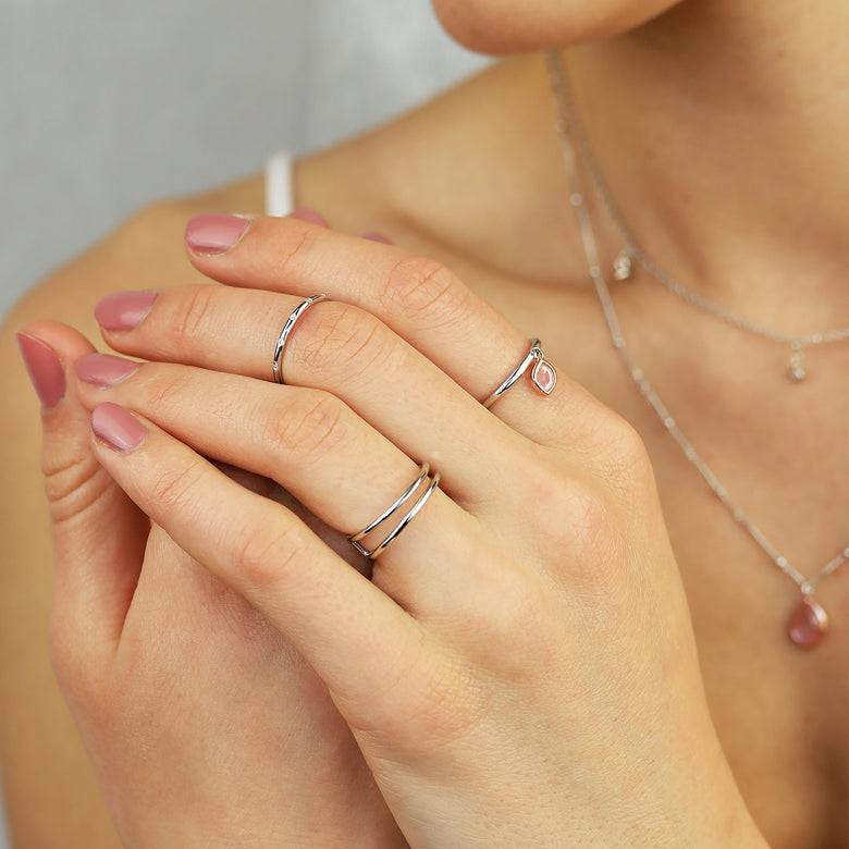 Nana Kay Colour Love Ring Crystal Super Rabatt