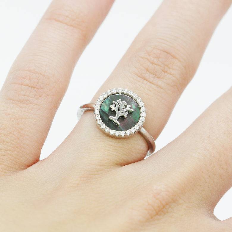 Nana Kay Shiny Circles Ring Living Tree im Angebot