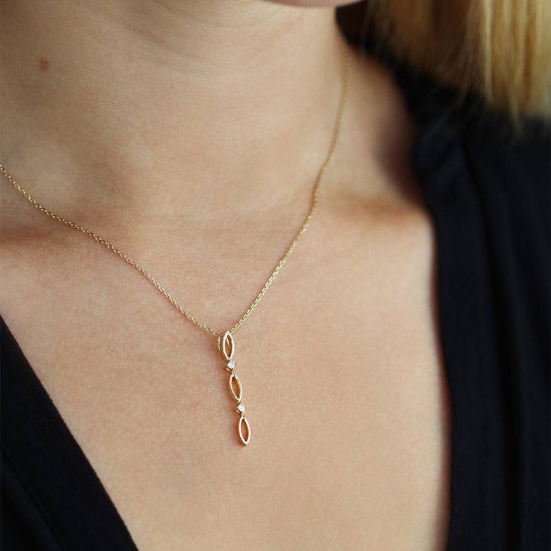 Nana Kay Echtgold Collier relier Großer Ausverkauf