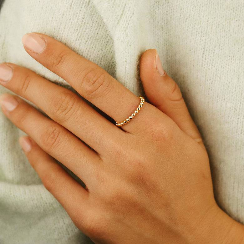 Nana Kay Echtgold Ring Enfiler Heißer Verkauf