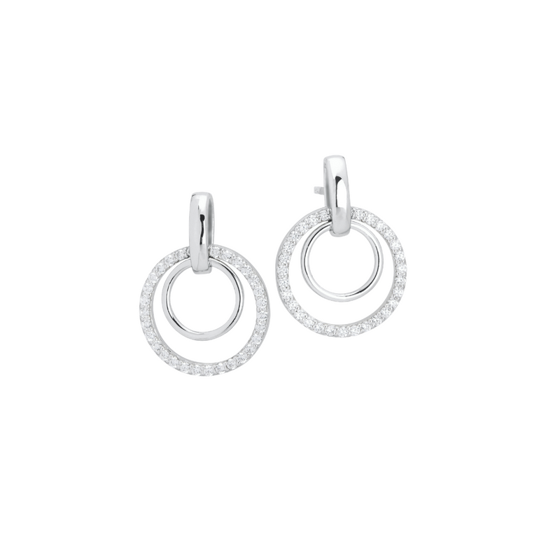 Nana Kay Swinging Silver Ohrpendel Bridesmaid Letzte 3 Tage
