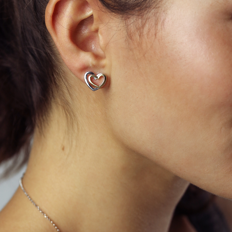 Nana Kay Double Happiness Ohrstecker Gold Bis zu 60% Rabatt