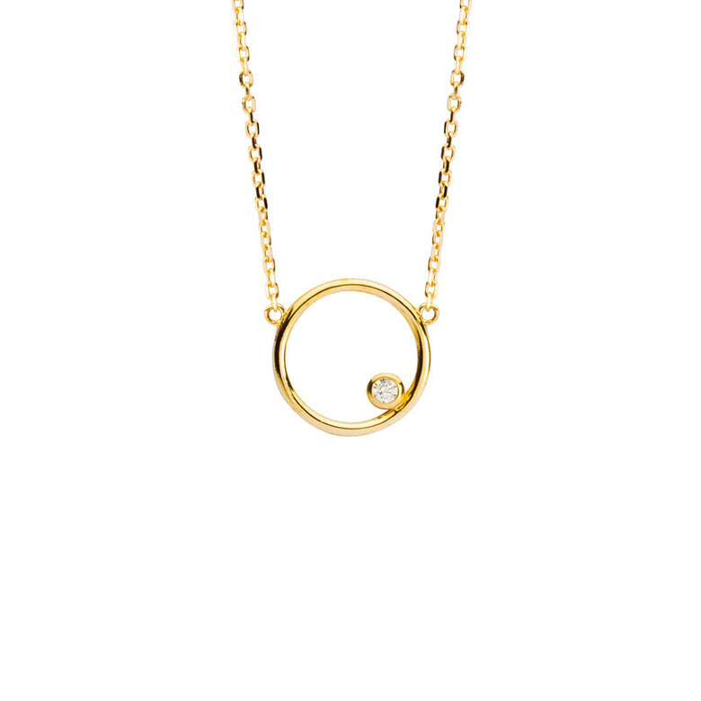 Nana Kay Echtgold Halskette Cygnus Neueste Stile