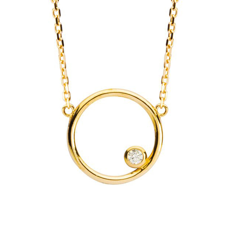 Nana Kay Echtgold Halskette Cygnus Neueste Stile