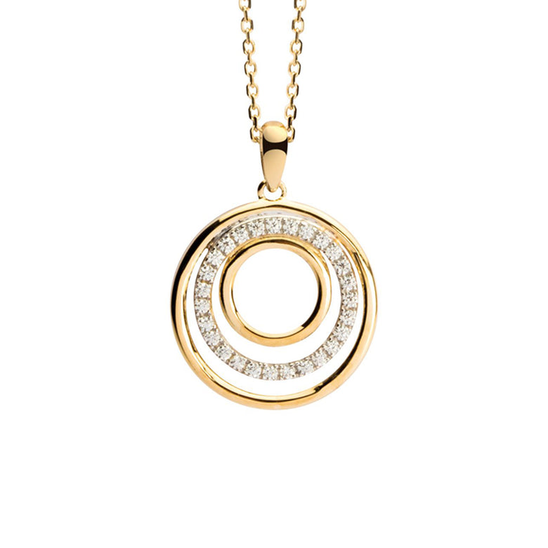 Nana Kay Echtgold Halskette Circles Bis zu 65% Rabatt