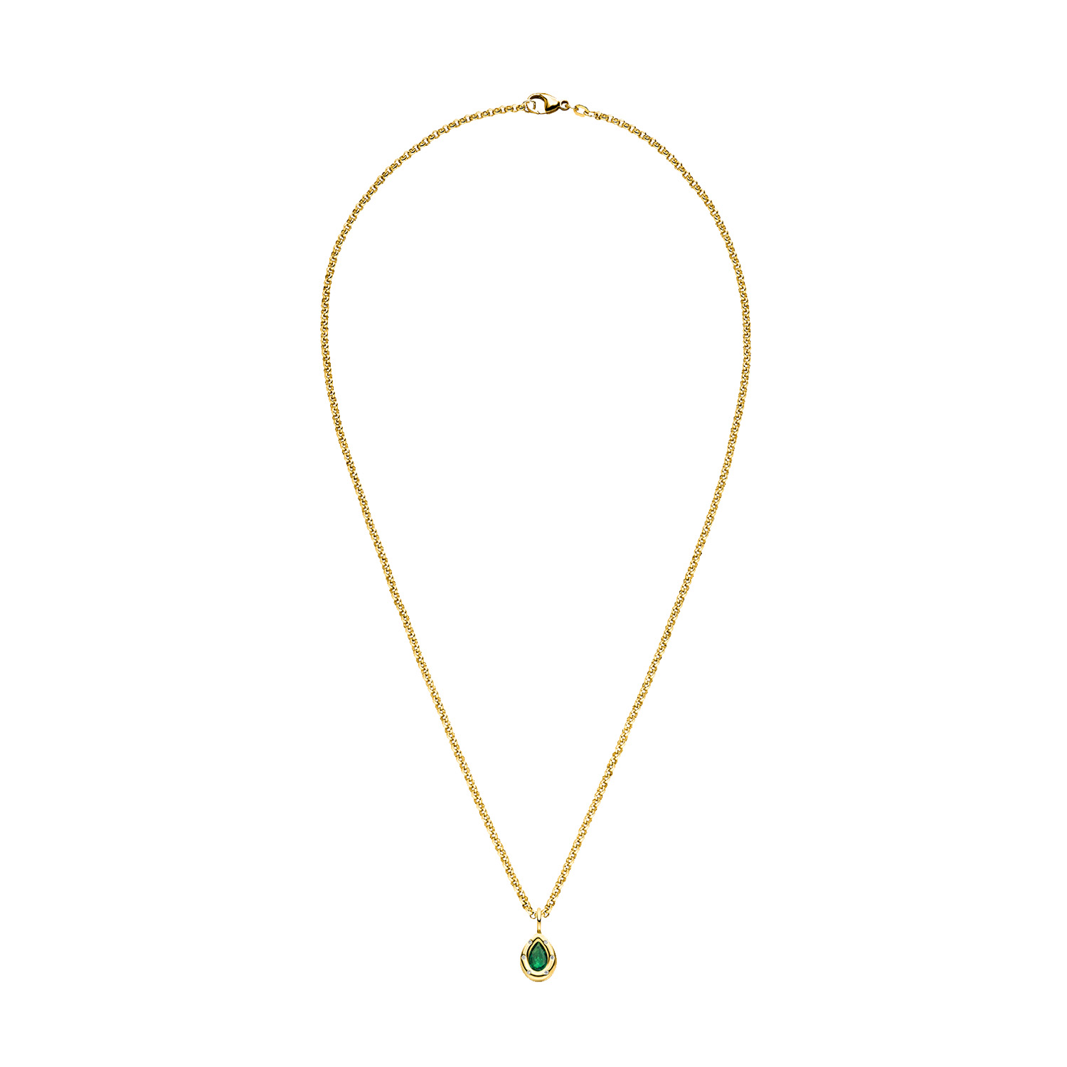 Nina Kastens Subway Pendant Emerald Pear Letzte 3 Tage