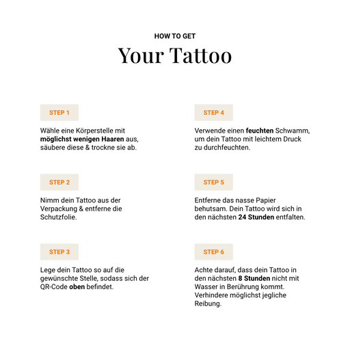 Paul Hewitt Men's Palm Tattoo Begrenzt auf 3 Tage