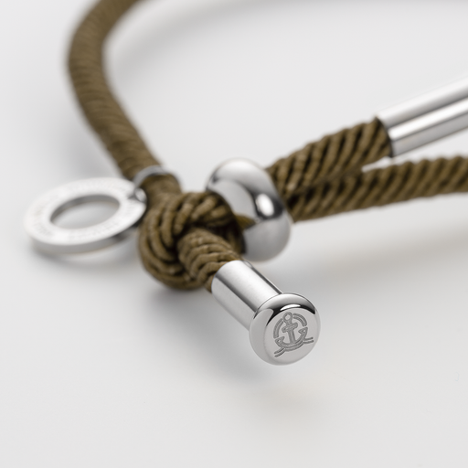 Paul Hewitt Vitamin Sea Armband Silber Olive Versandkostenfrei