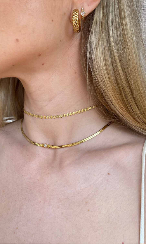 Paul Valentine Retro Sparkling Necklace JETZT KAUFEN