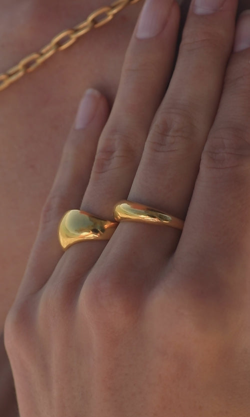 Paul Valentine Chunky Fluent Ring Meist gekauft