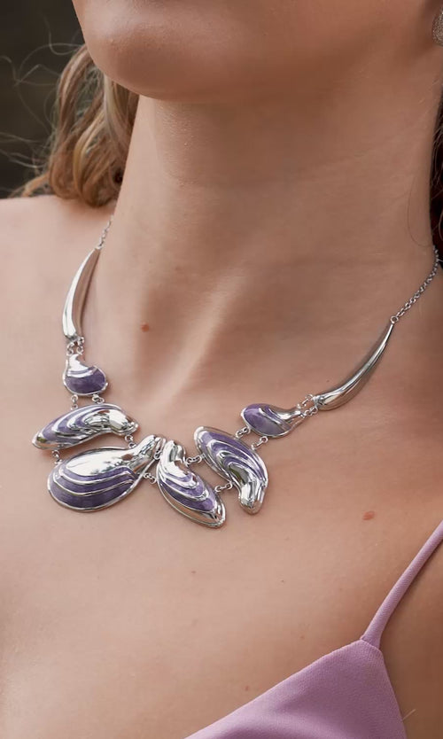 Paul Valentine Underwater Enamel Necklace zollfrei