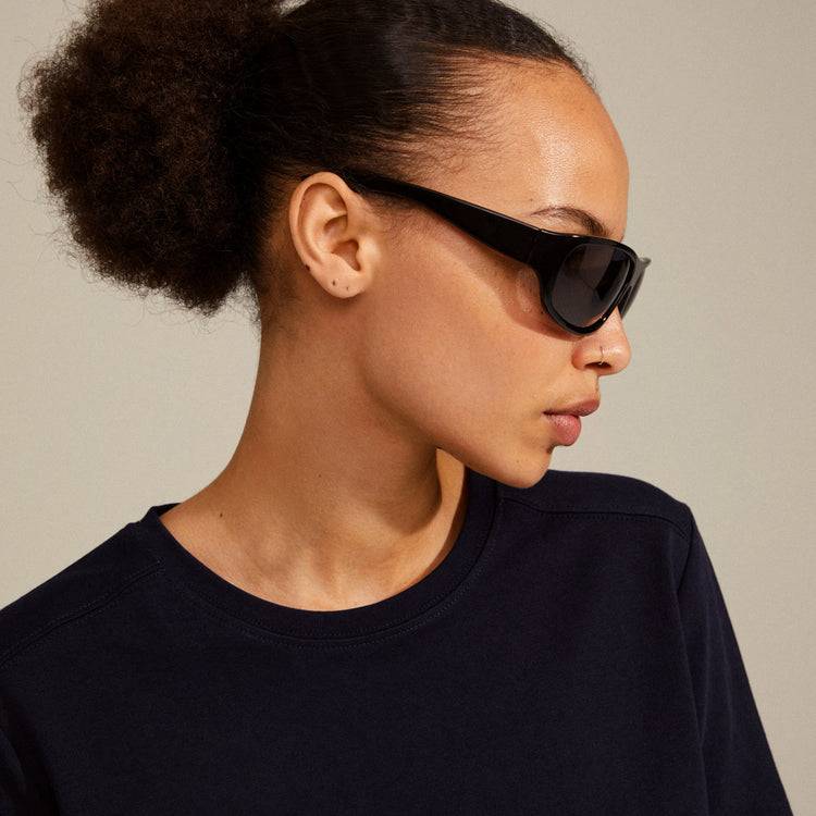 Pilgrim GERTRUD Sonnenbrille Schwarz Neueste Mode
