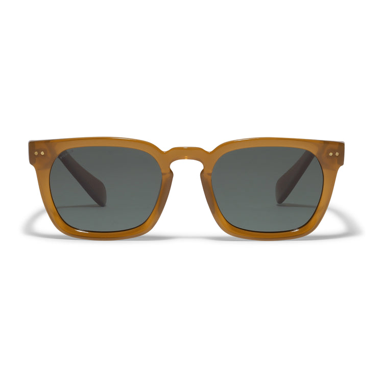 Pilgrim ELETTRA ikonische Retro-Sonnenbrille karamellbraun Schlussverkauf