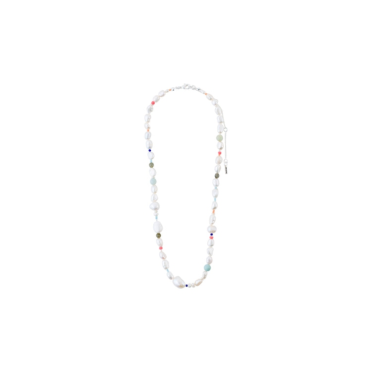 Pilgrim RAMONA freshwater pearl necklace silver-plated Sonderangebot der Fabrik