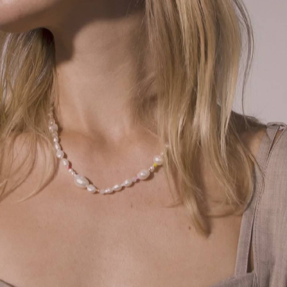 Pilgrim RAMONA freshwater pearl necklace gold-plated Vierteljährliche Förderung