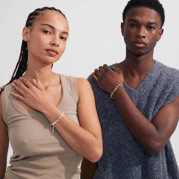 Pilgrim STAY recyceltes Armband vergoldet Bis zu 55% Rabatt
