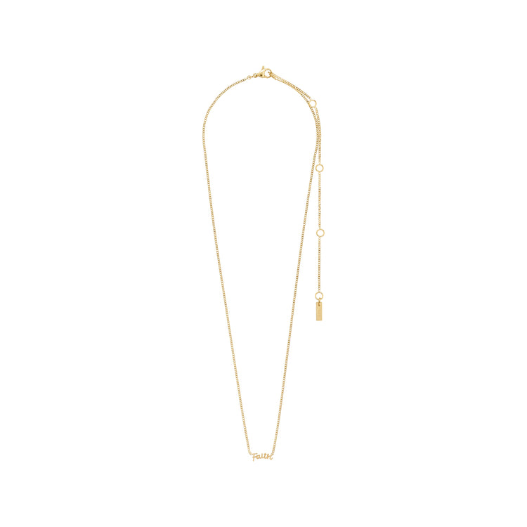 Pilgrim FAITH recycelte Halskette vergoldet Top Angebot