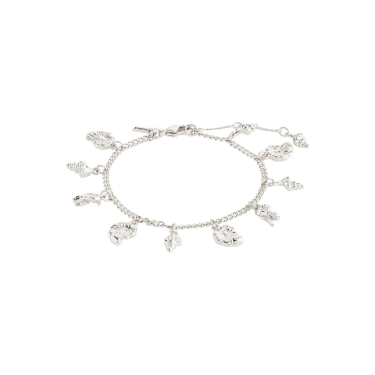 Pilgrim SEA recyceltes Armband, versilbert Exklusive Angebote