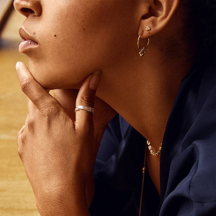 Pilgrim NOREEN recycelter Ring, versilbert Outlet
