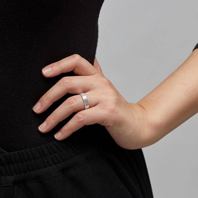 Pilgrim NOREEN recycelter Ring, versilbert Outlet