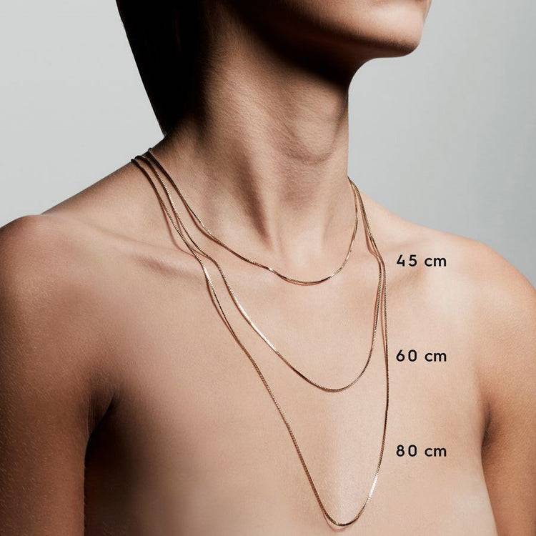 Pilgrim NANCY Halskette 80 cm, mit Roségold plattiert Online Outlet