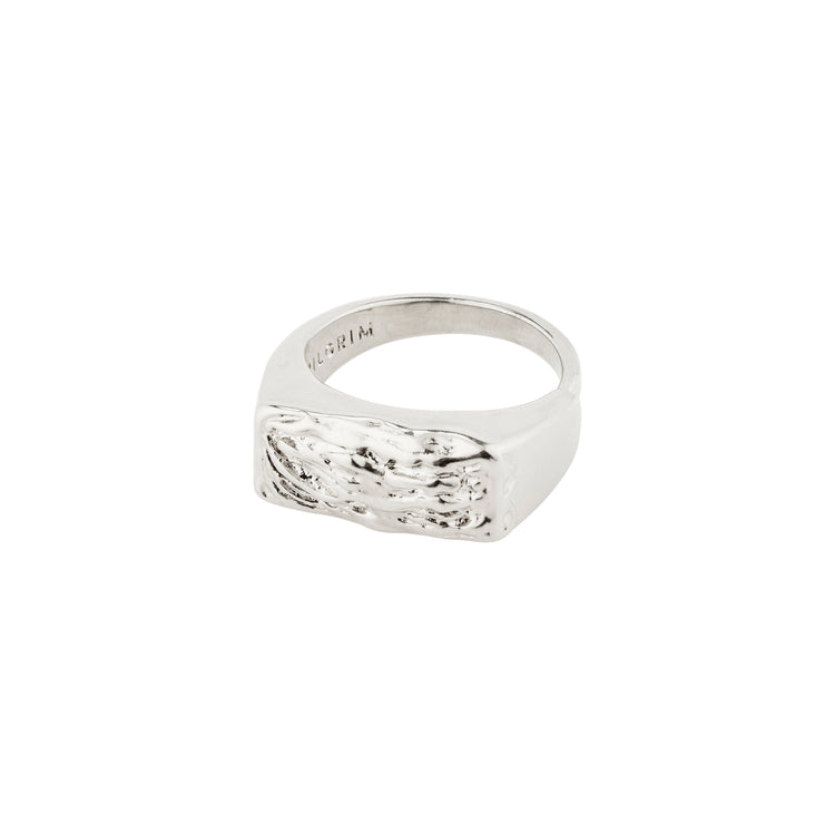 Pilgrim STAR recycelter Ring versilbert Riesige Ersparnisse