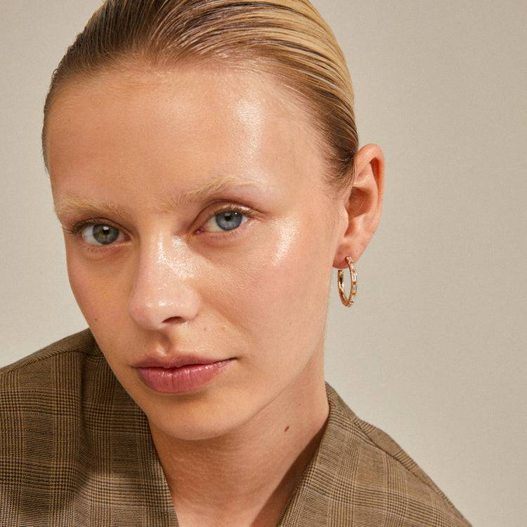 Pilgrim RUE recycelte Hoops vergoldet Schlussverkauf