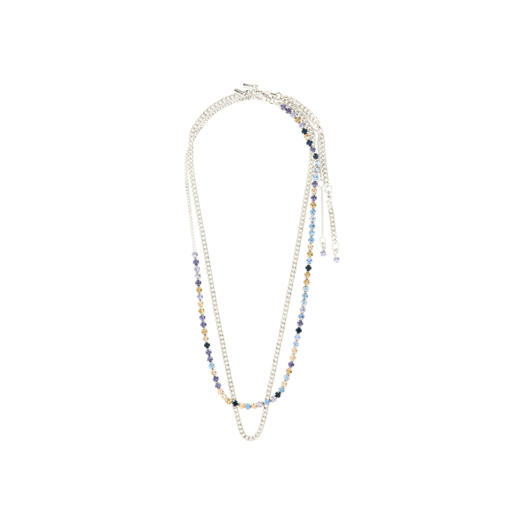 Pilgrim REIGN Halsketten, 2-in-1-Set, versilbert Muttertagsangebot