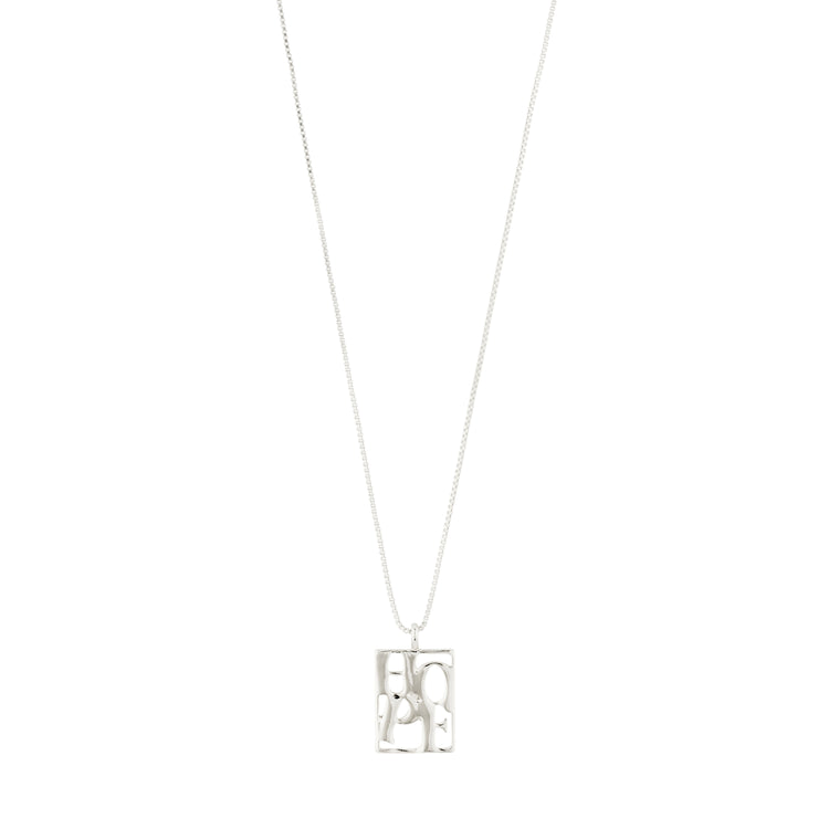 Pilgrim LOVE TAG, recycelte HOPE Halskette versilbert Discount Store für neue Produkte