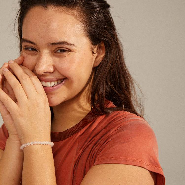 Pilgrim HEILSTEINE Armband mit Rosenquarz Black Friday Preise