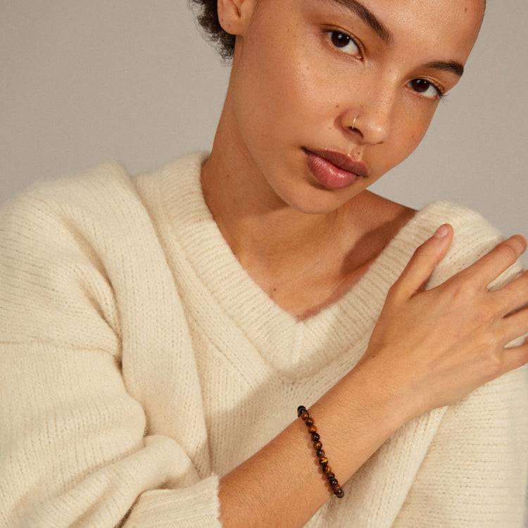 Pilgrim HEILSTEINE Armband mit Tigerauge Im Verkauf