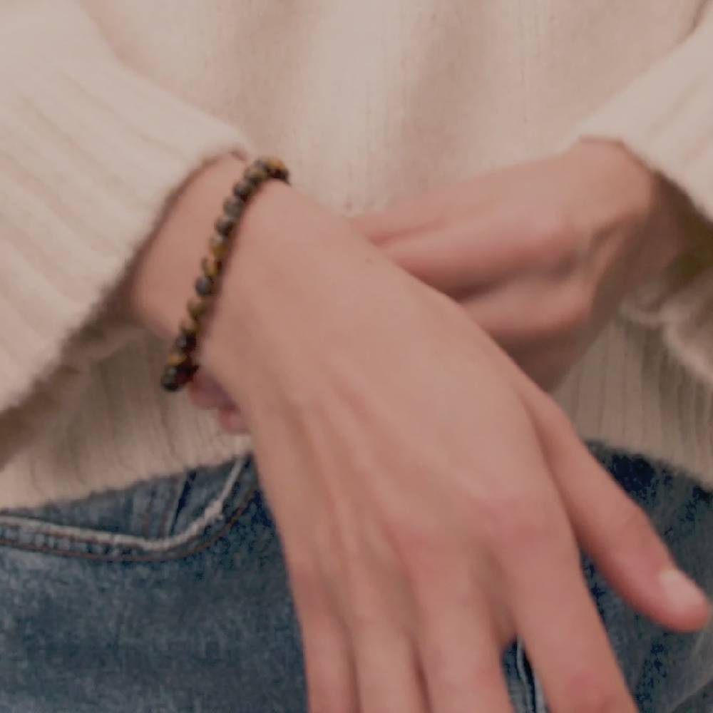 Pilgrim HEILSTEINE Armband mit Tigerauge Im Verkauf